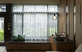 简约时尚洗手台家装效果图