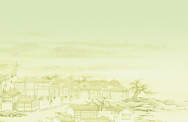 淡绿背景