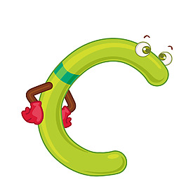 矢量小写字母C