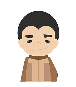 卡通矢量男孩人物
