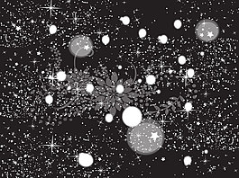 创意唯美星星光效背景素材
