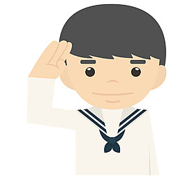 卡通海军军人EPS