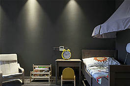 现代儿童卧室装修效果图