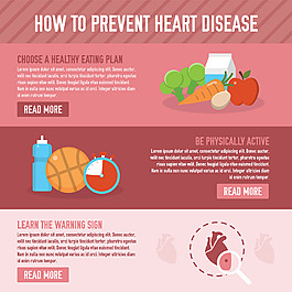 预防心脏病图文背景