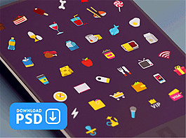 42集Colorful Ficons Icons