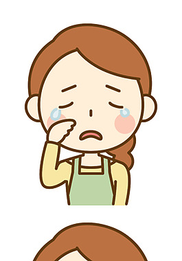 卡通可爱扁平化人物表情图宣传设计矢量素材