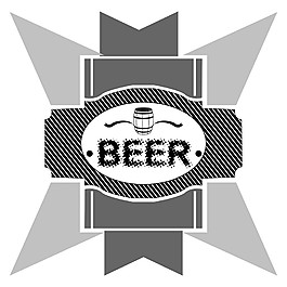 几何啤酒标签图片 (1)