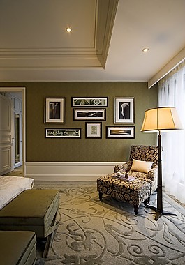 港式简约卧室装修效果图