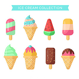 美味的冰淇淋系列图标