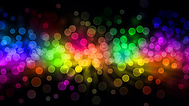 炫彩梦幻光斑壁纸图片