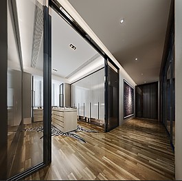 现代中式家居装修效果图