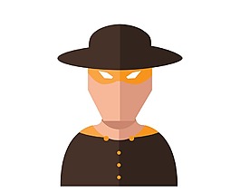 超级英雄卡通矢量素材