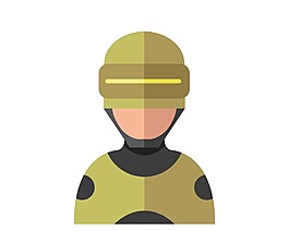 超级英雄卡通矢量素材