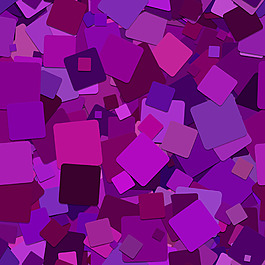 紫红色正方形叠加插图背景