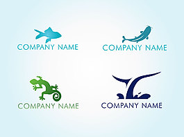创意动物图标企业标志