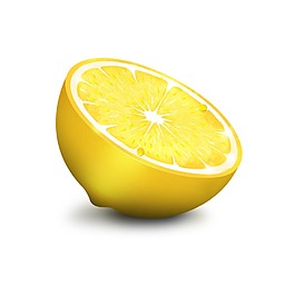 矢量柠檬元素