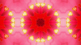 红色花瓣元素视频背景