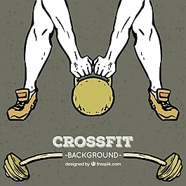 起重量CrossFit的背景