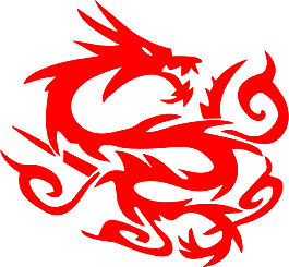中国龙元素素材