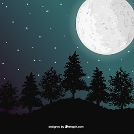 月树景观