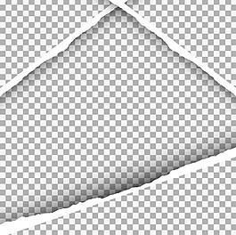 三角形背景的撕纸背景