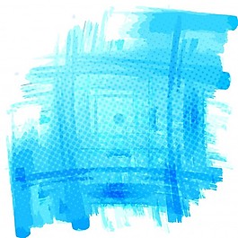 蓝色水彩背景