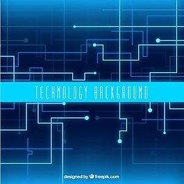 技术电路背景