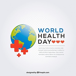 世界卫生日背景