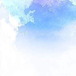 惊人的水彩纹理，蓝色调