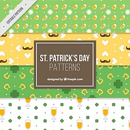 圣帕特里克的装饰图案