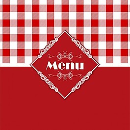 餐厅的菜单背景