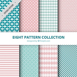 用抽象图收集图案