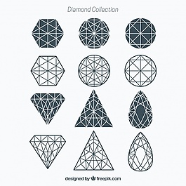 几何钻石系列