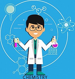 医生与医疗元素矢量图