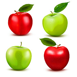 苹果和红苹果图片
