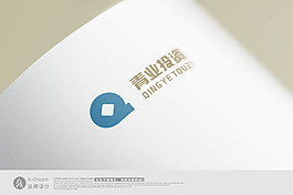 青业投资金融LOGO设计