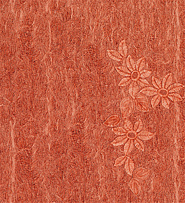 深色简约花朵布纹壁纸