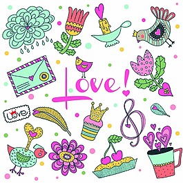 可爱的儿童插画