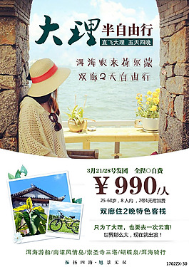 大理半自由行海报