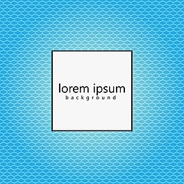 几何的蓝色背景