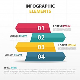 金字塔横幅图表