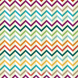 彩色锯齿形波纹图案背景