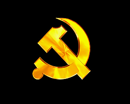 金色党徽视频素材