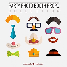 照相亭有趣的物品