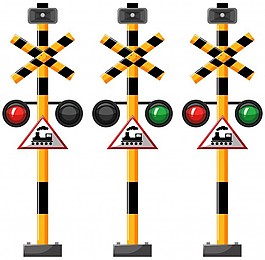 火车道口信号2火车道口信号剪贴画火车道口信号剪贴画列车信号机的