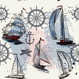 航海图案设计