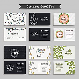 装饰空白名片模板车间