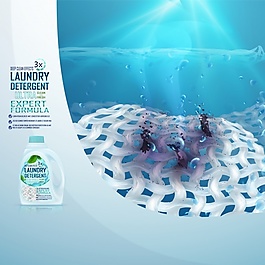 洗衣粉广告模板
