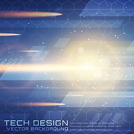 闪亮的技术背景