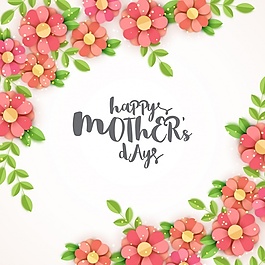 母亲节背景设计